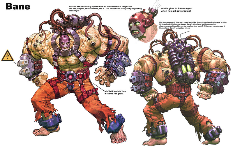 Illustration for article titled Visions of the Dark Knight in unreleased Arkham Asylum concept art